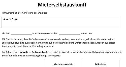 mieterselbstauskunft pic